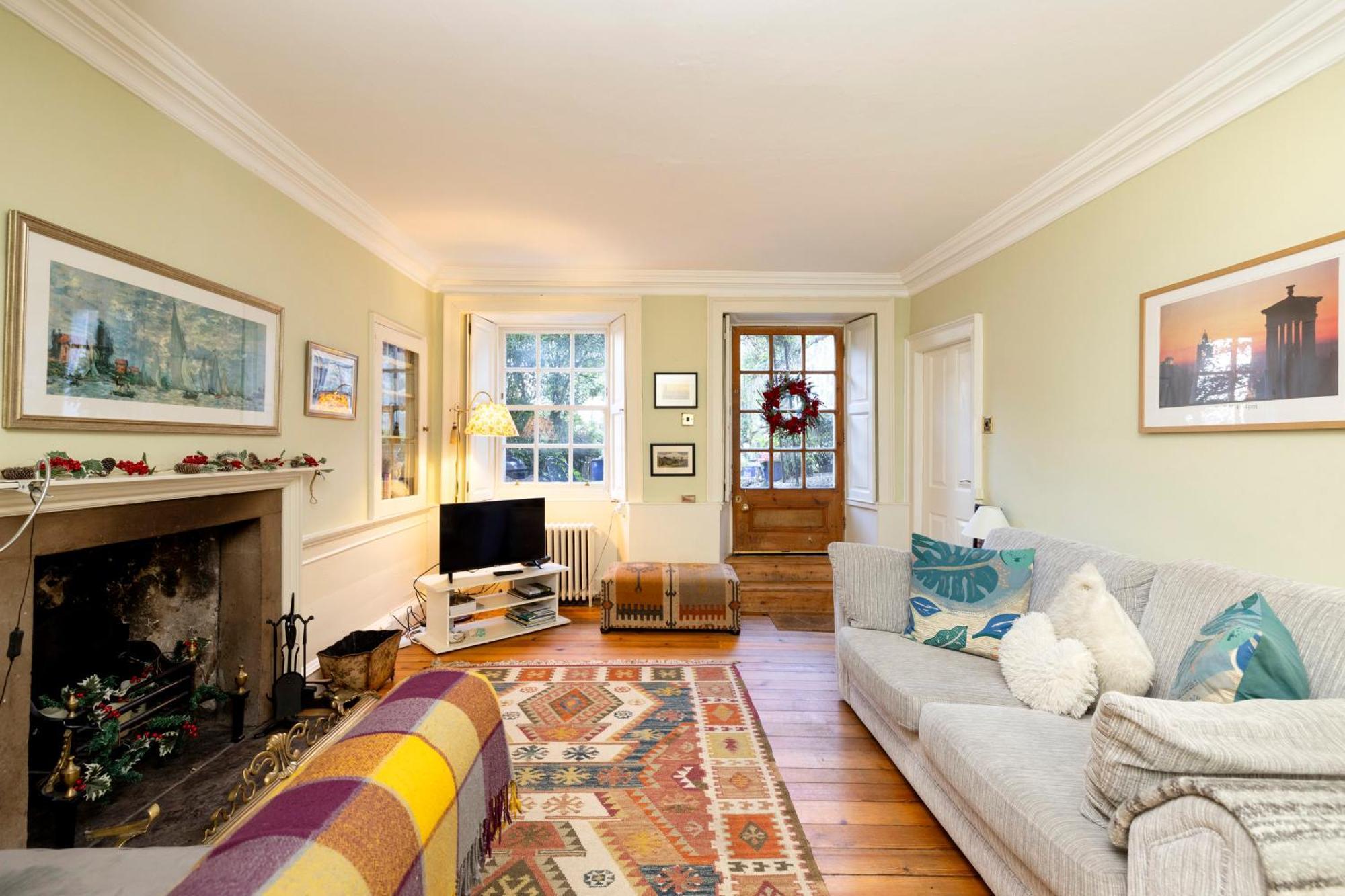 Joivy Beautiful Apartment, Private Garden, Calton Hill Edinburgh Exterior photo