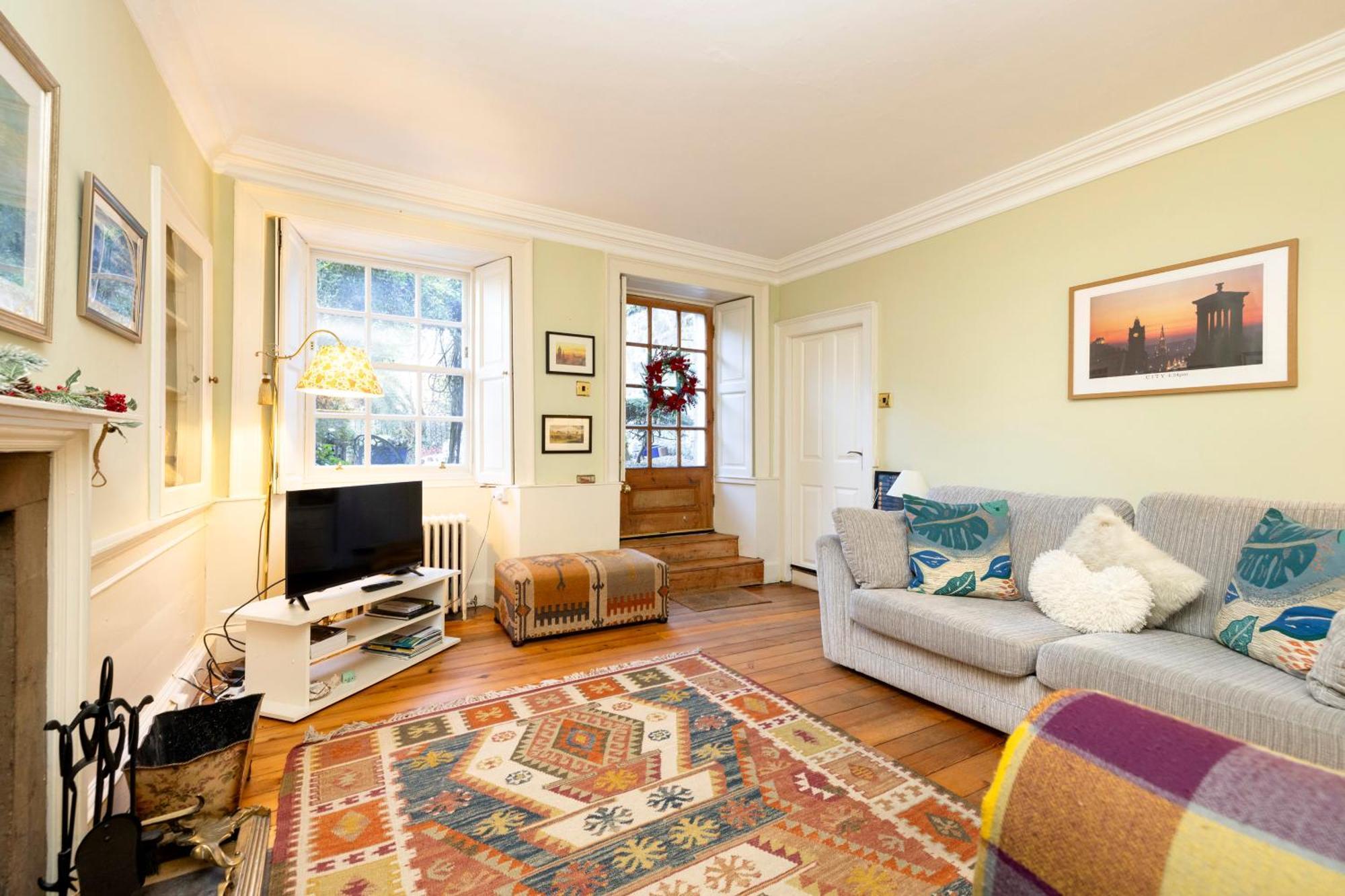 Joivy Beautiful Apartment, Private Garden, Calton Hill Edinburgh Exterior photo